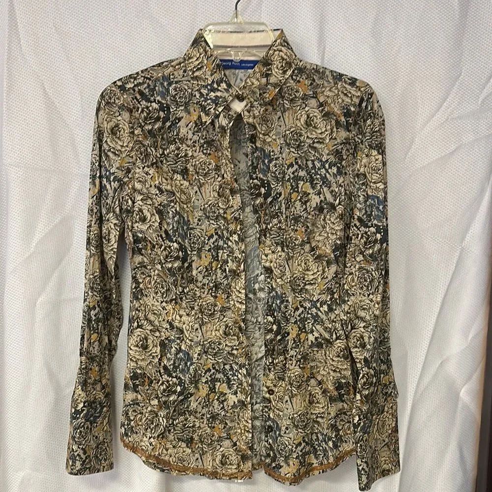 Floral Button Down Shirt